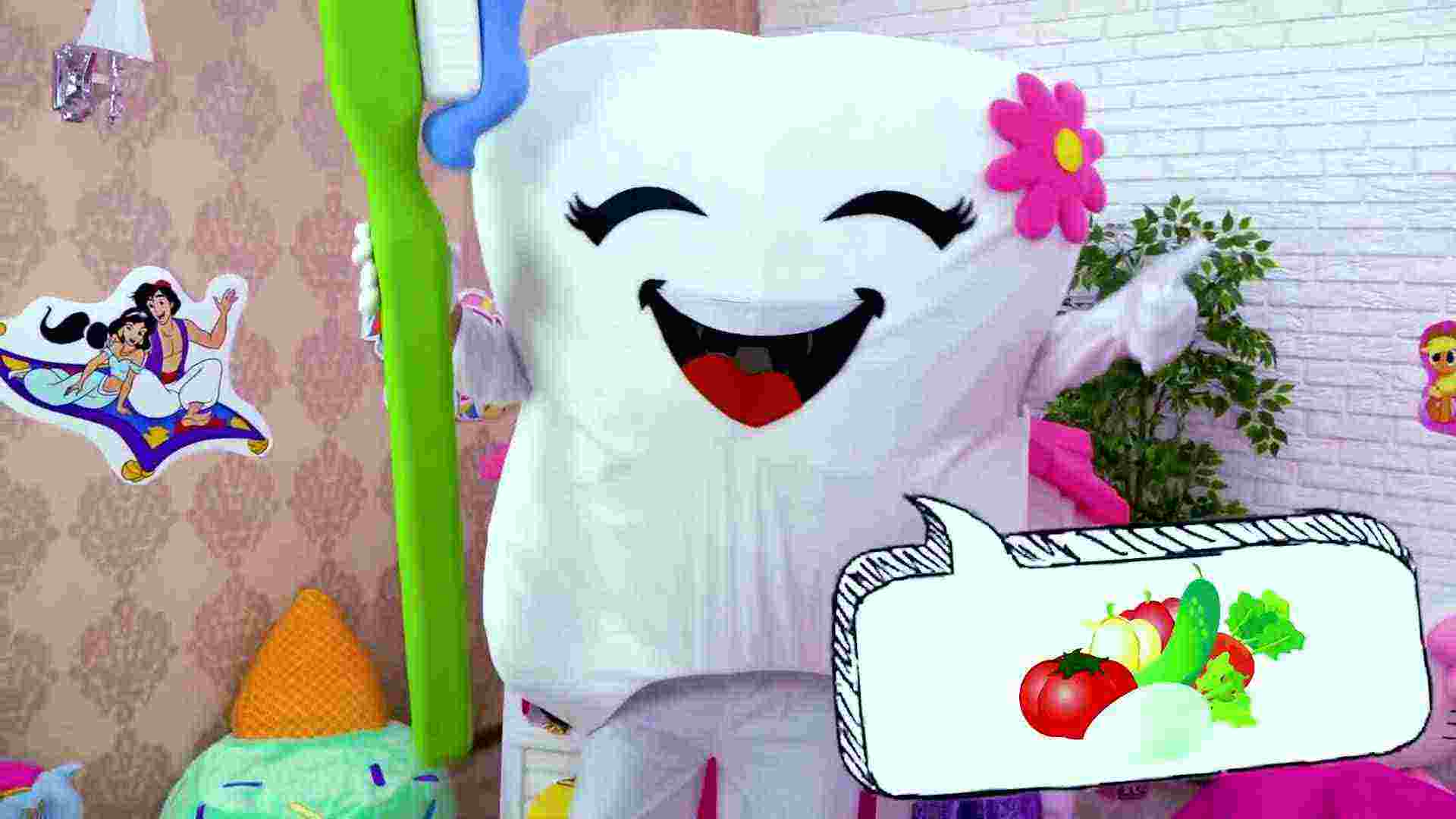 Making a Healthy Play-Doh Meal img