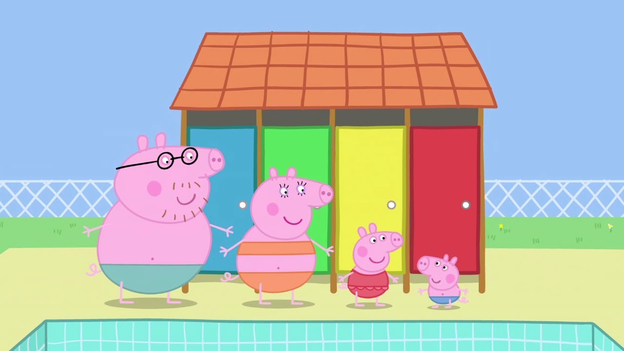 Peppa Pig Goes Swimming img
